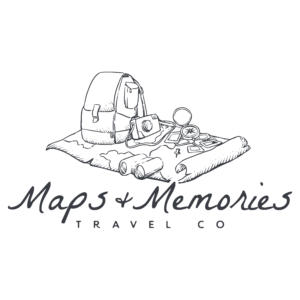 Maps & Memories Travel Co. Logo